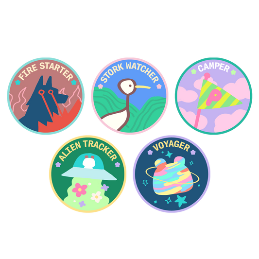Asterum Outpost: Badge Set