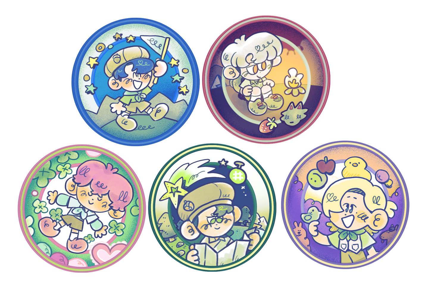 Asterum Outpost: Stickers